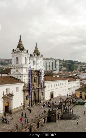 Santo Domingo church Quito Ecuador Stock Photo