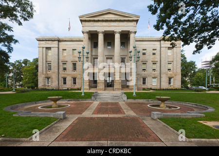 North Carolina State Capitol, seat of the Office of the Governor of North Carolina, Raleigh, North Carolina, USA, North America Stock Photo