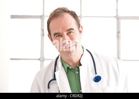 Portrait of a smiling doctor Stock Photo