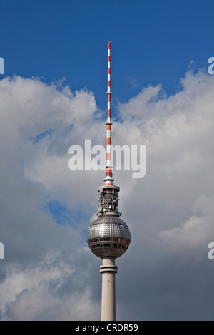 Berlin TV Tower, Berlin, Germany, Europe Stock Photo