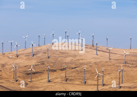 Wind farm - California USA Stock Photo