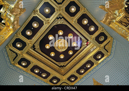 Ceiling in the Phra Maha Mondop, Wat Trimitr, Bangkok, Thailand, Asia, PublicGround Stock Photo