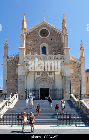 Church of San Jeronimo el Real, Madrid, Spain, Europe Stock Photo