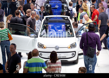 Volkswagen, VW up, 64th International Motor Show, IAA, 2011, Frankfurt am Main, Hesse, Germany, Europe Stock Photo