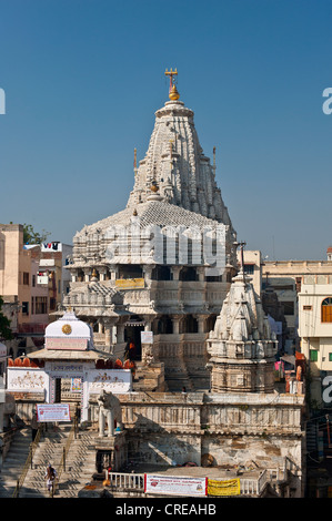 Hindu temple, Jagdish-Temple, Udaipur, Rajasthan, India, Asia Stock Photo