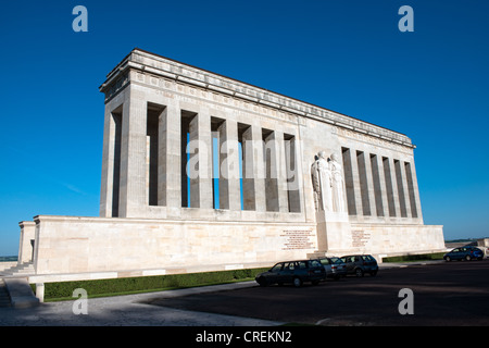 The American war memorial at Château-Thierry, Aisne, France. Stock Photo