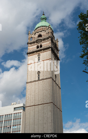 Queen's Tower, Imperial College, London. England. Stock Photo