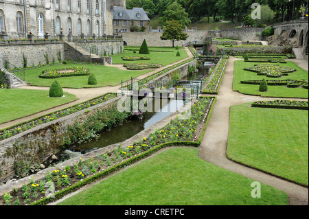 Vannes Gardens Les Jardins de Vannes Brittany France Stock Photo