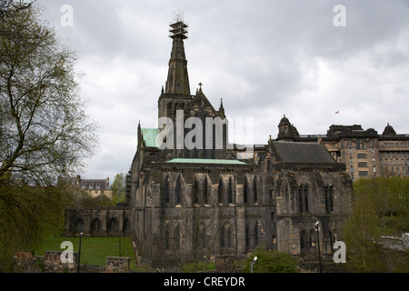 glasgow cathedral scotland uk Stock Photo