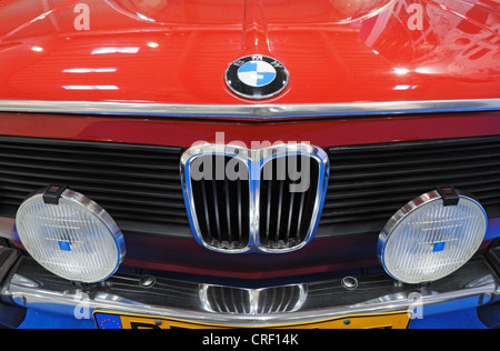 Detail of front BMW car. Stock Photo