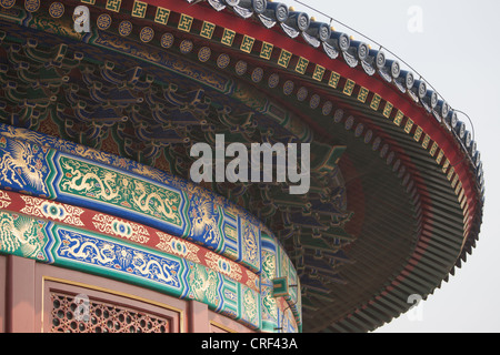 Imperial Vault of Heaven at the Temple of Heaven park complex, in Beijing, China. Stock Photo