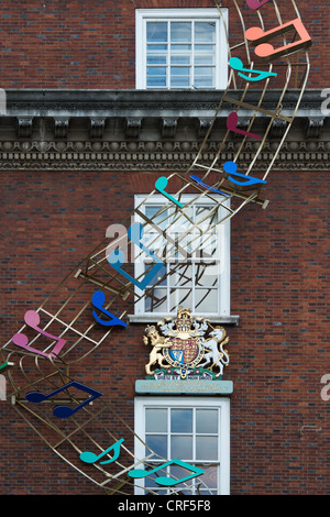 Fortnum and Mason shop front facade. Piccadilly road. London, England Stock Photo