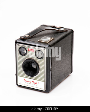 Kodak Box Brownie Model 1 vintage camera Stock Photo