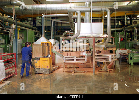 Hannover, Germany, production halls of Varta AG Stock Photo