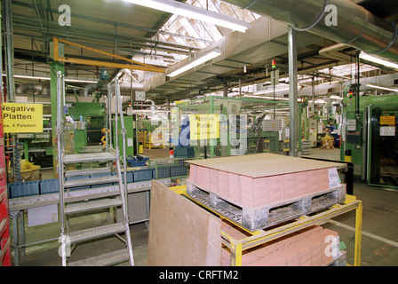 Hannover, Germany, production halls of Varta AG Stock Photo