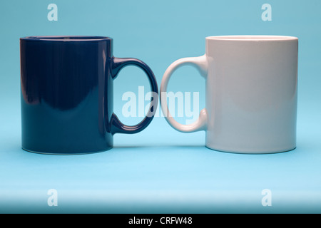 Two mugs Stock Photo