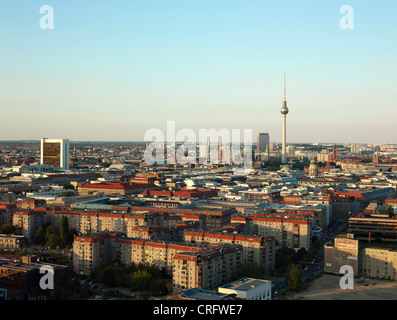 Tower reaching over Berlin skyline
