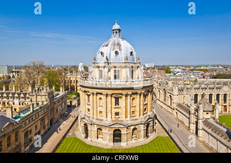 Radcliffe Camera  University city of Oxford, Oxfordshire, England uk gb eu oxford skyline oxford city oxford domes oxford university Stock Photo