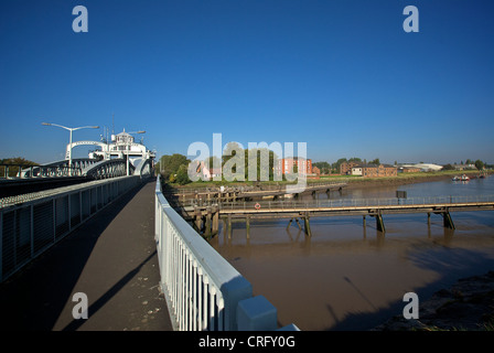 Sutton Bridge Lincolnshire River Nene UK Stock Photo