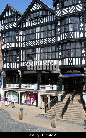 The Rows Bridge Street Chester Cheshire England UK Stock Photo