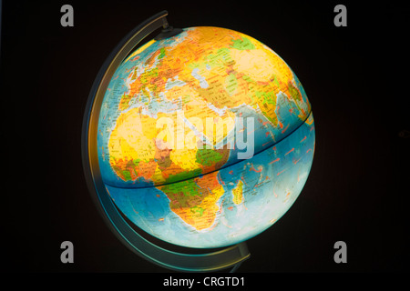 glowing globe Stock Photo