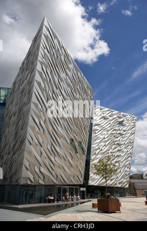 titanic belfast visitor centre northern ireland uk Stock Photo