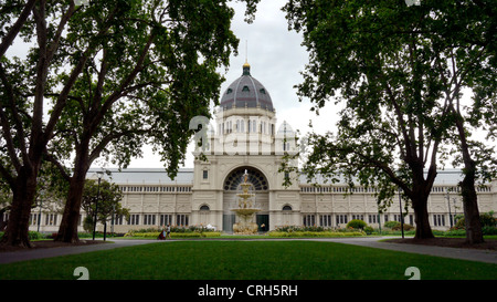 The Royal Exhibition building, Carlton Gardens, Melbourne, Australia Stock Photo