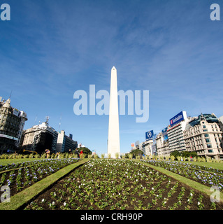 The Obelisk Buenos Aires Argentina South America Stock Photo