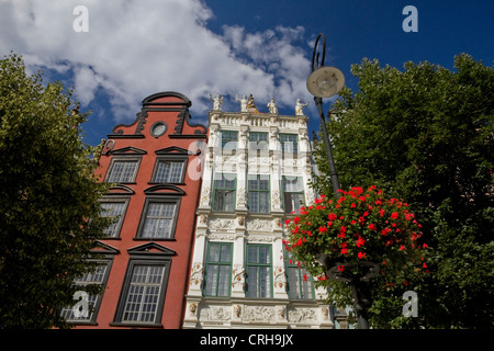 The Golden House in Gdansk Stock Photo