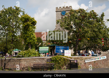 Fete at Ringwood Parish Church of St. Peter and St. Paul. Stock Photo