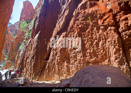 Standley Chasm in the West MacDonnell Ranges Stock Photo