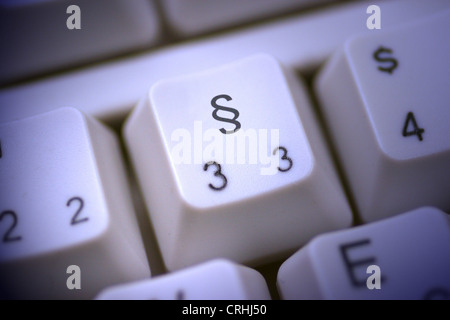paragraph key on a keyboard Stock Photo