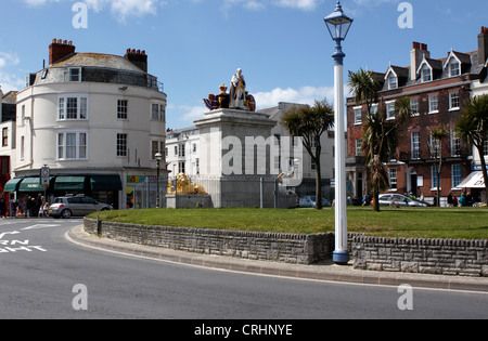 KING'S SQUARE WEYMOUTH. DORSET. Stock Photo