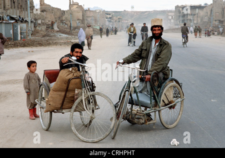 Kabul, Afghanistan, mobile transport possibilities for amputees Stock Photo