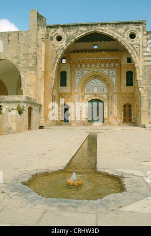 Ottoman Beiteddine palace, Lebanon, Chouf Berge Stock Photo