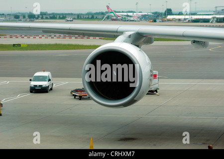 Emirates Rudder Emirates Airbus 380 Stock Photo - Alamy