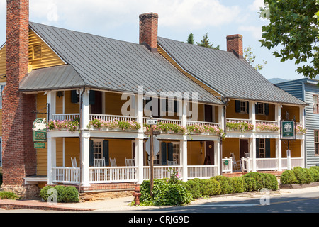 WASHINGTON VA - JUNE 10: The Inn at Little Washington on June 10, 2012. This establishment was the first in the world to get 5 stars for both accommodation and restaurant. Stock Photo