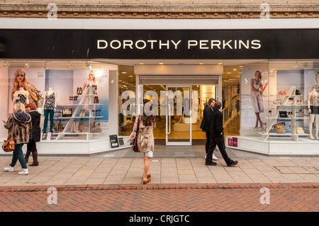 The Dorothy Perkins shop store in Ipswich , Suffolk , England , Britain , Uk Stock Photo