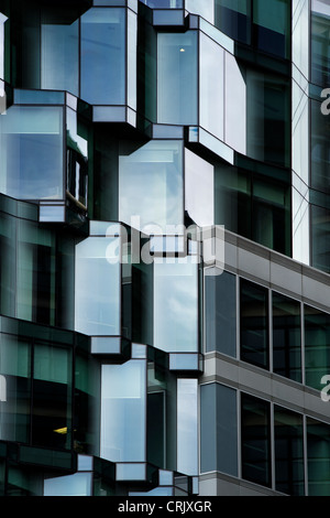 Cubist office blocks. Nexus place, Farringdon street, London Stock Photo