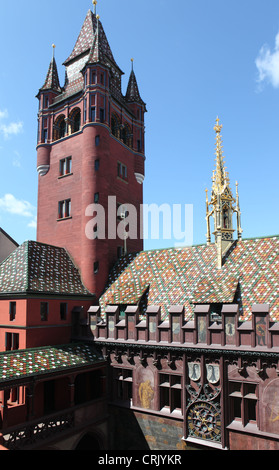 Town Hall, Basel, Switzerland Stock Photo