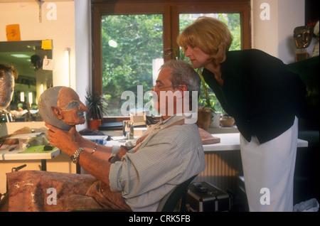 Hasso Von Hugo Head Of The Makeup Artist School Mephisto Stock Photo Alamy