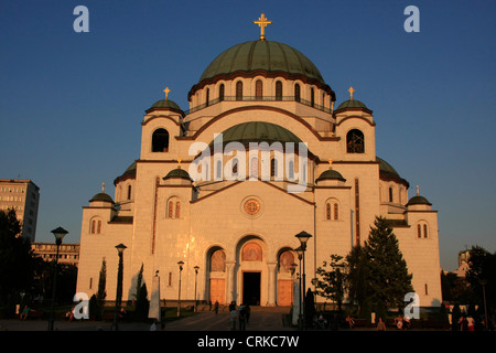 The Cathedral of Saint Sava, Belgrade, Serbia Stock Photo