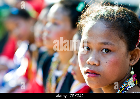 klata tribe kadayawan festival davao city davao del norte mindanao philippines Stock Photo