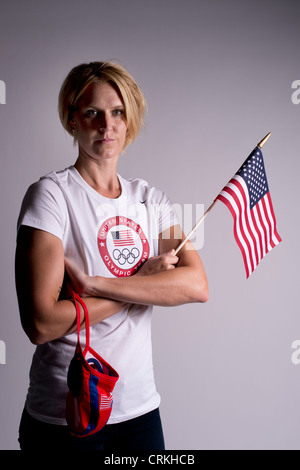 Water polo player Betsy Armstrong at the Team USA Media Summit in ...