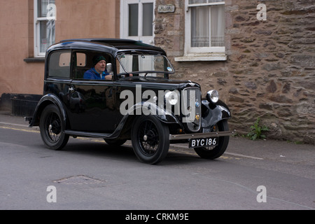 Austin A7 classic old car Stock Photo