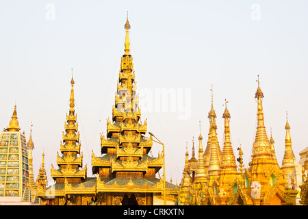 Schwedagon Temple in Yangon,Burma Stock Photo