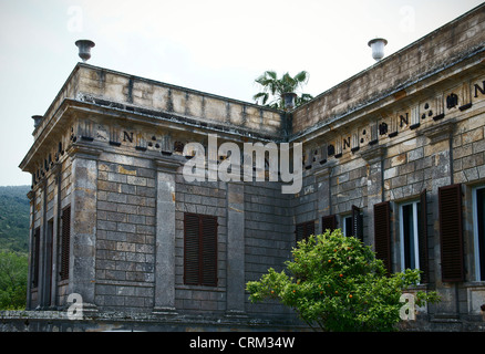 Demidoff Gallery The Villa San Martino the villa residence of Napoleon Bonaparte San Martino di Portoferraio Italy Tuscany Stock Photo