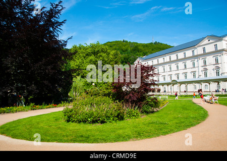 Dvorak Park Karlsbad Czech republic Europe Stock Photo - Alamy