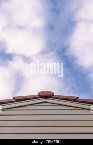 sky and roof Stock Photo