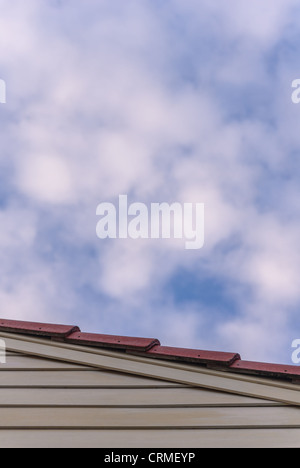 Sky and roof Stock Photo